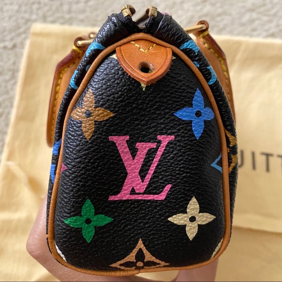 SOLD! Louis Vuitton Multicolor Mini Speedy - Picture 8 of 13